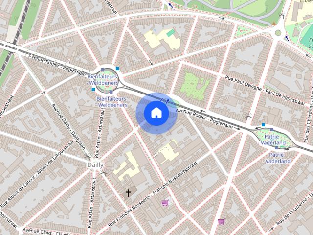 Studio for rent in Dailly, Brussels