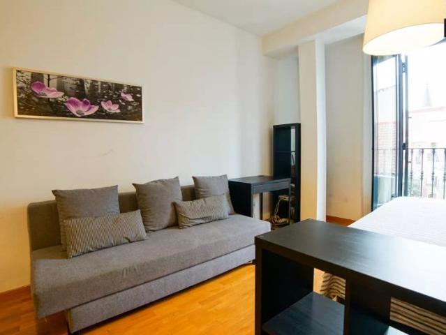 Studio for rent in Embajadores, bills included