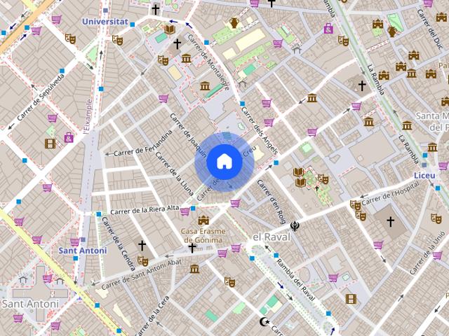 Studio for rent in El Raval, Barcelona