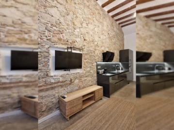 Studio for rent in El Raval, bills included