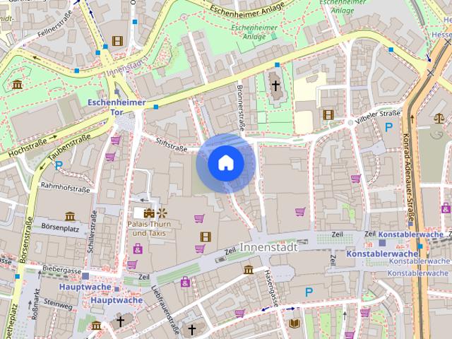 Studio for rent in Frankfurt am Main