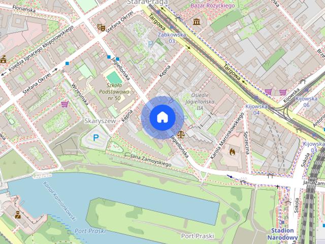 Studio for rent in Kamionek, Warsaw