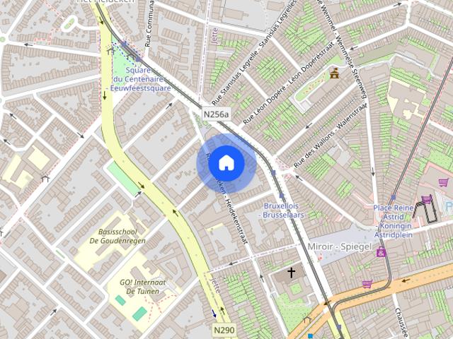 Studio for rent in Jette Centre, Brussels