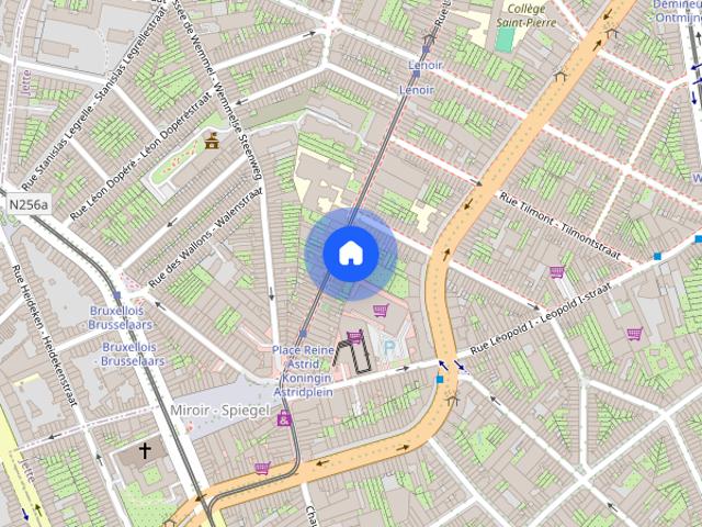 Studio for rent in Jette Centre, Brussels