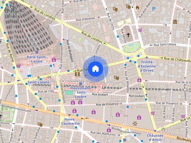 Studio for rent in Opéra Chaussée d'Antin, Paris