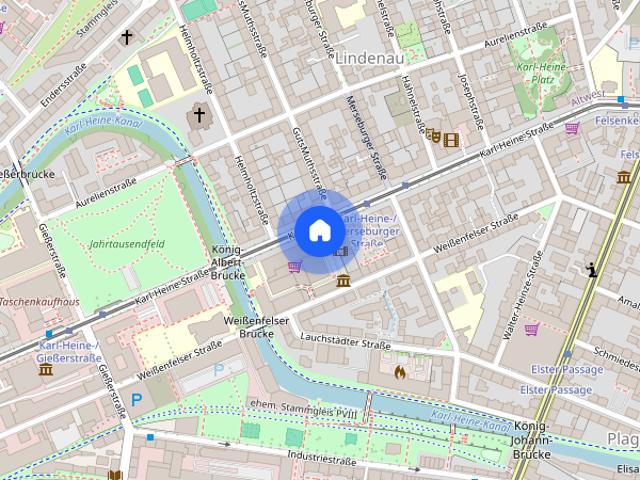 Studio for rent in Leipzig