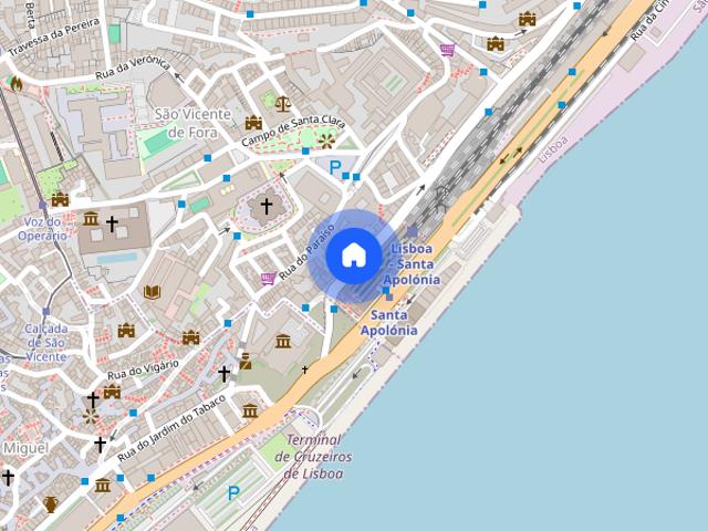 Studio for rent in Lisbon, Portugal