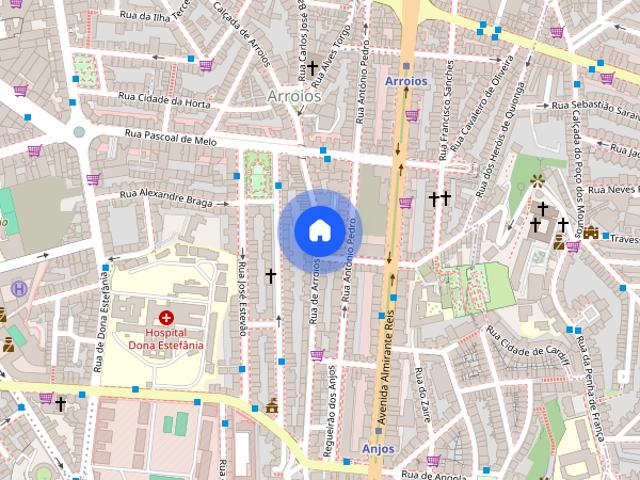Studio for rent in Lisbon