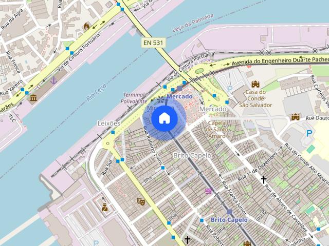 Studio for rent in Matosinhos, Porto