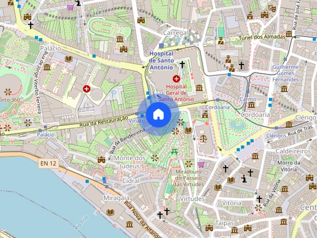 Studio for rent in Porto