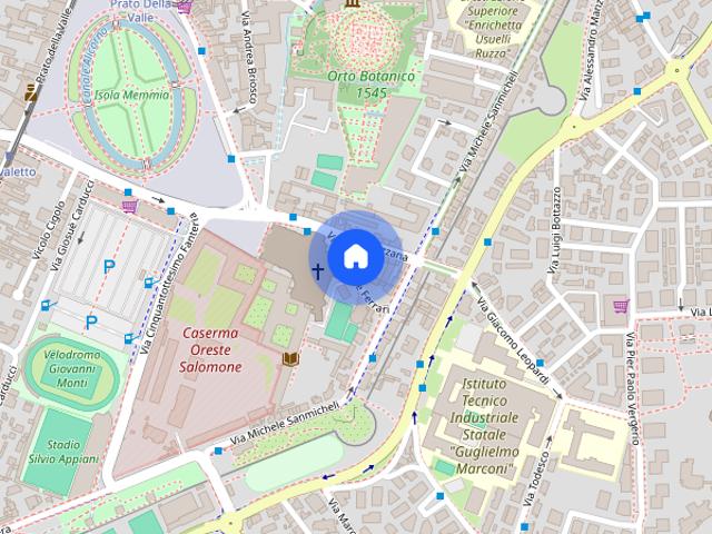 Studio for rent in Prato della Valle, Padua