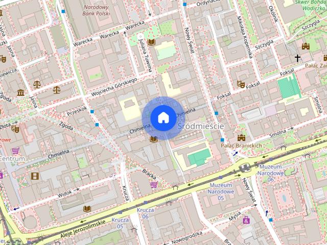 Studio for rent in Śródmieście Północne, Warsaw