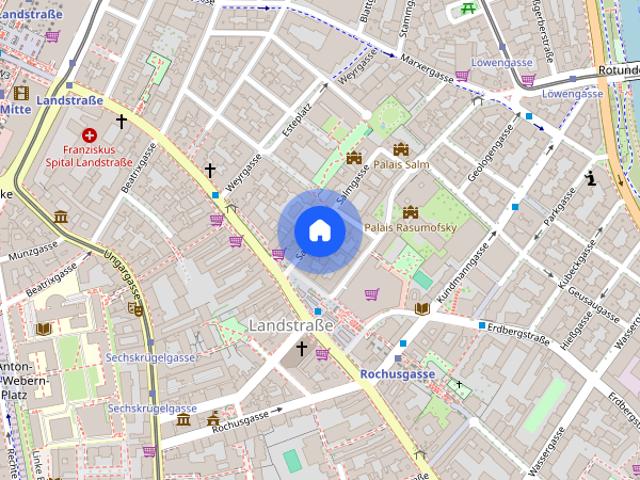 Studio for rent in Weißgerber, Vienna
