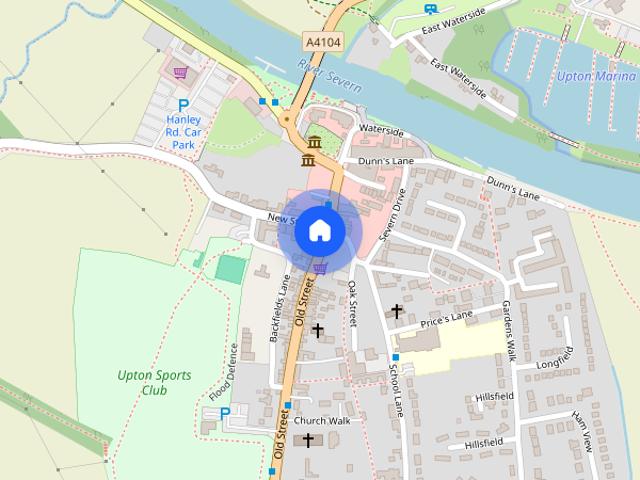 Studio, Flat 2, 5 Old Street, Upton Upon Severn, Worcester