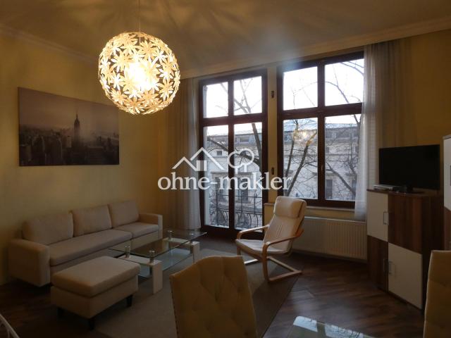 Studio im Leipziger Zentrum West I mit Balkon