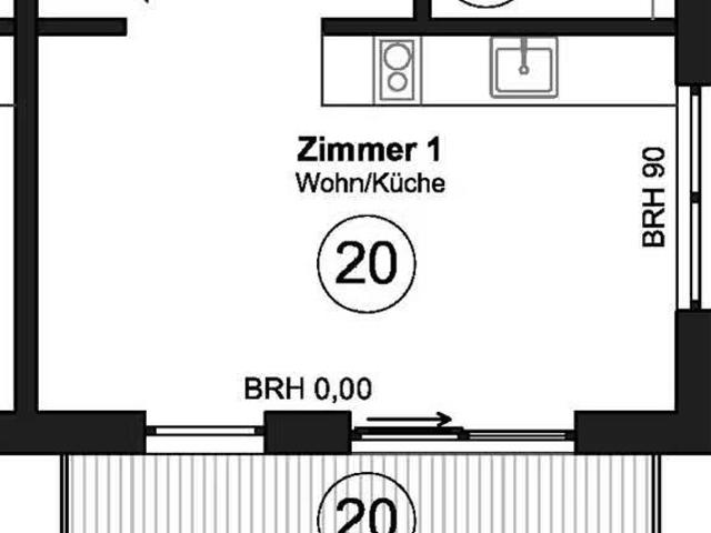 Studio in Crailsheimer Straße, Steglitz