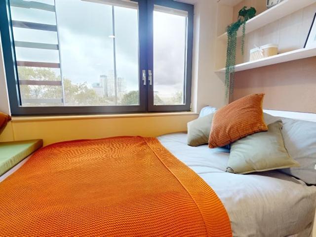 Studio in iQ Paris Gardens student halls, SE1