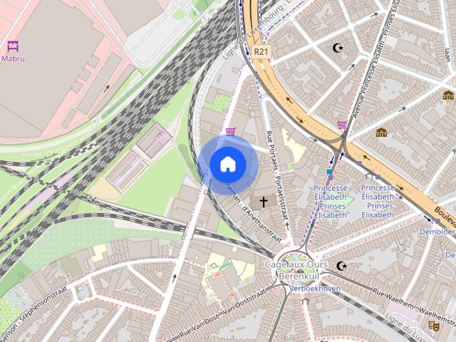 Studio in Schaerbeek