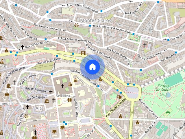 Studio in Praca da Republica for 1 or 2 people