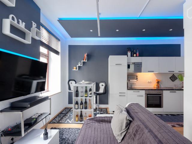 STUDIO IZ21 Awesome Furnished apartment Leipzig City between St.Thomas Church and Arena, Leipzig Amsterdam Apartments for Rent