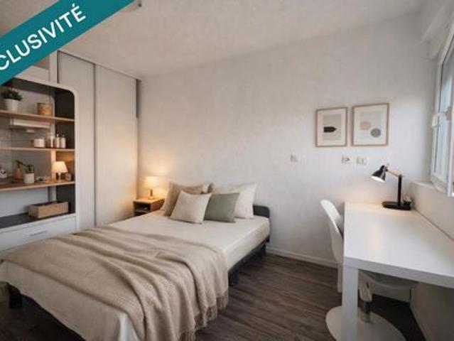 Studio LMNP en résidence étudiante – Investissement sécurisé – Hyper centre de Tours