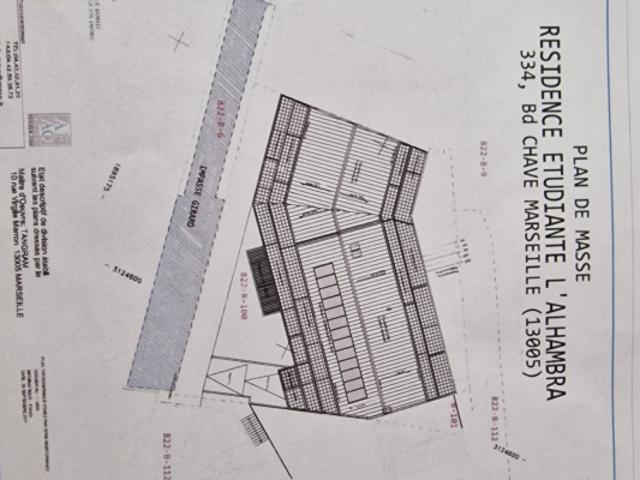 studio location étudiant avec garage centre ville de Marseil
