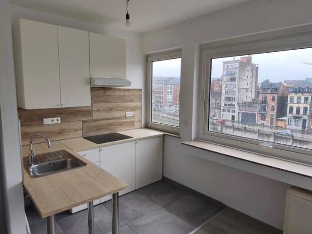 Studio lumineux à Liège avec vue sur Meuse