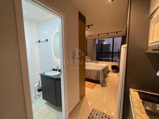 Studio mobiliado no MUV Residence com renda ativa