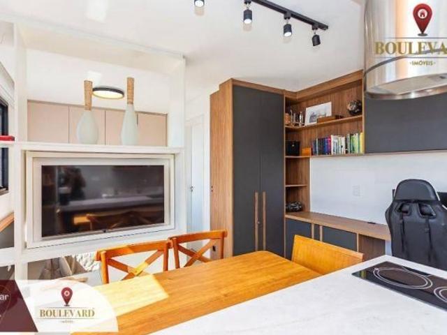 Studio mobiliado no New Life Visconde à venda, 29 m² por R$ 569.900 Centro Curitiba/PR