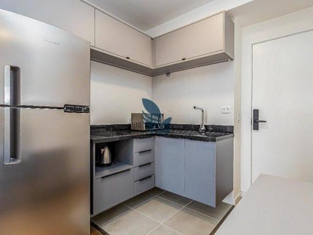 Studio mobiliado à venda no Ibiza Unique Home | Centro de Curitiba | 22,74 m²