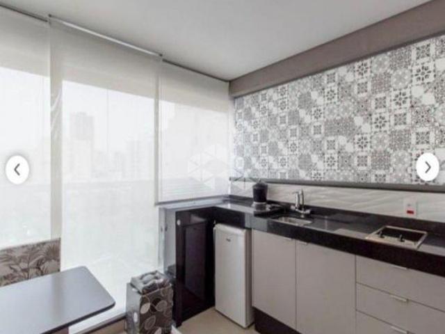 Studio Mobiliado com 1 dormitório à venda, 30 m², sem vaga de garagem Jardim das Acácias Brookli