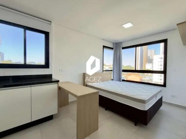 Studio mobiliado com vaga de garagem no Cristo Rei – Curitiba