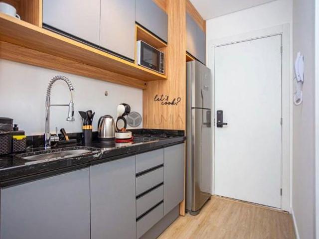 Studio Mobiliado de 19 m² com 1 quarto à venda no Centro, rentabilizando