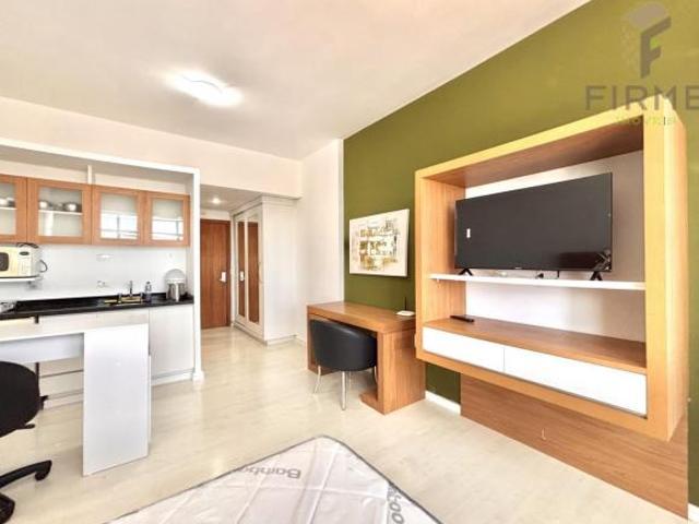 STUDIO MOBILIADO EVOLUTION RESIDENCE CONDOMÍNIO CLUBE CENTRO