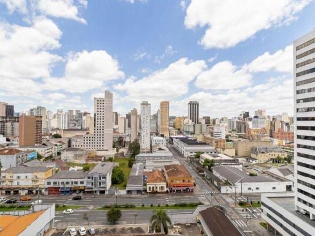 Studio mobiliado e pronto para rentabilizar no Centro de Curitiba, 27 m² por R$ 329.000 Centro C