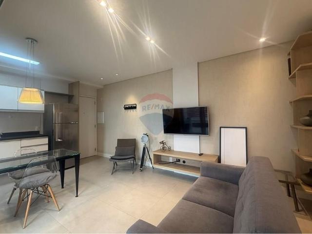 Studio mobiliado para locação no Bairro Paraíso Rua Sampaio Viana 39m2 com 1 vaga de garagem e lazer completo