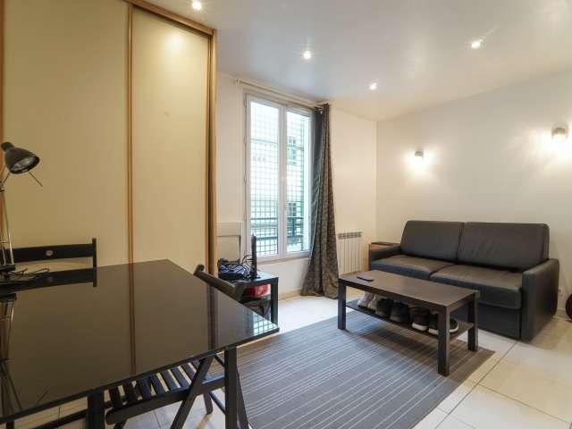 Studio moderne à louer à Popincourt, Paris