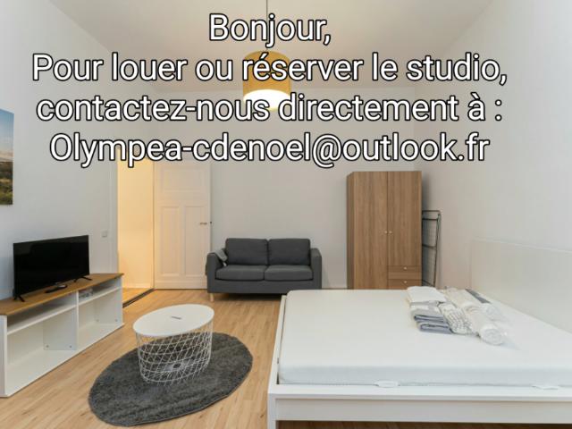 Studio meublé – Nice centre | 22 m²