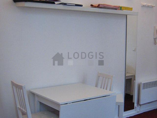 Studio meublé avec concierge et local à vélos Bastille Paris 11°