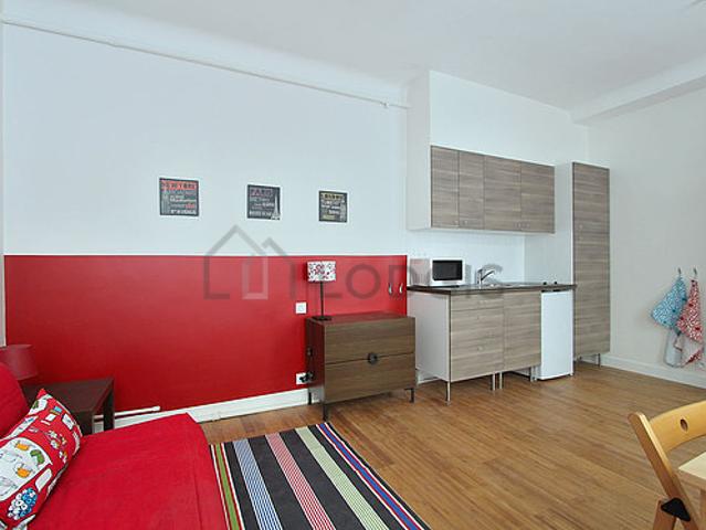 Studio meublé avec ascenseur, concierge et local à vélos Trocadéro Paris 16°