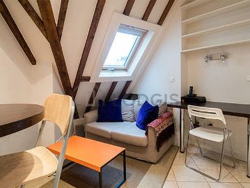 Studio meublé avec ascenseur et local à vélos Vaugirard Paris 15°