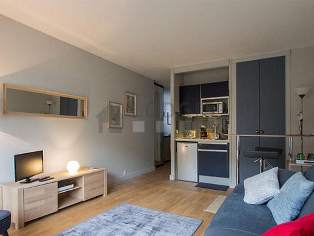 Studio meublé avec ascenseur La Motte Picquet Paris 15°