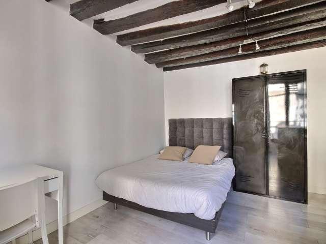 Studio meublé à louer 17 m² Montorgueil Paris