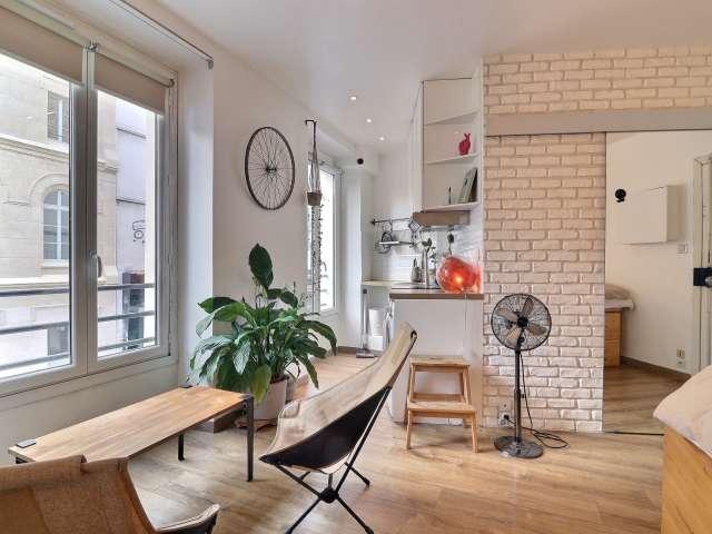 Studio meublé à louer 19 m² Belleville Paris