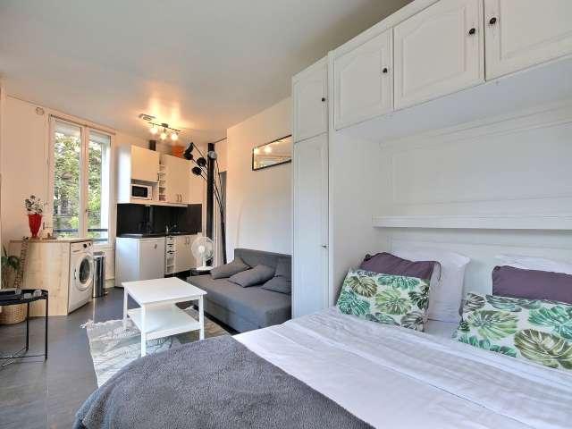 Studio meublé à louer 21 m² Batignolles Paris