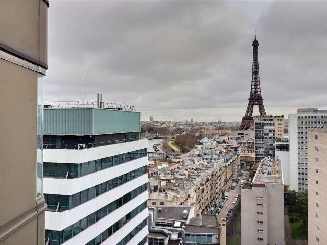 Studio meublé à louer 23 m² Beaugrenelle Paris