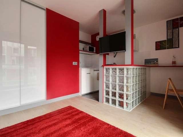 Studio meublé à louer 28 m² Batignolles Paris