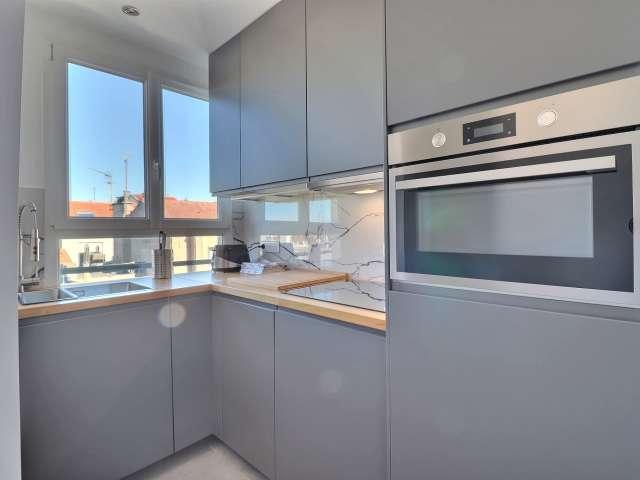 Studio meublé à louer 29 m² Buttes Chaumont Paris