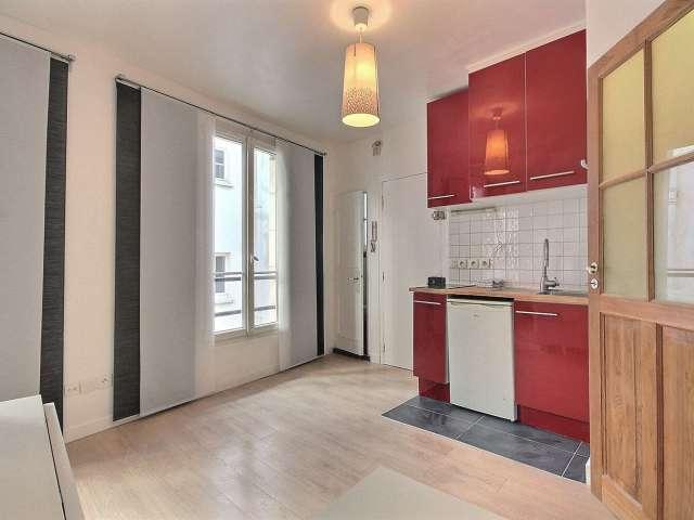 Studio meublé à louer en alcôve 27 m² Marx Dormoy Paris