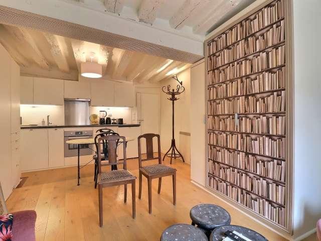 Studio meublé à louer en alcôve 31 m² Arts et Métiers Paris
